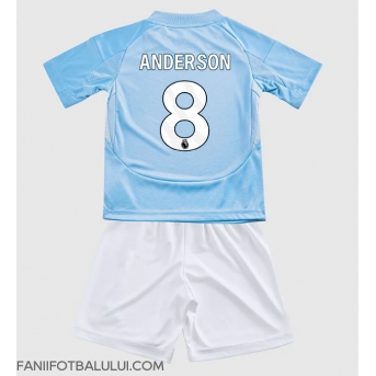 Nottingham Forest Elliot Anderson #8 Echipament de Fotbal Replică 2024-25 Copii Treilea (+ Șorturi)